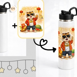 Bình Giữ Nhiệt In Hình Theo Yêu Cầu – Giữ Nóng Lạnh Lâu, Thiết Kế Cá Nhân Hóa