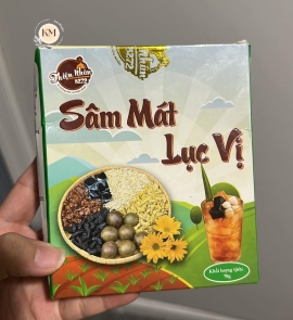 Trà Sâm Mát Lục Vị Thiên Nhiên  – Thanh Nhiệt, Giải Độc, Mát Gan (Hộp 70g)