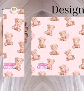 Personalized bear shape Tumbler