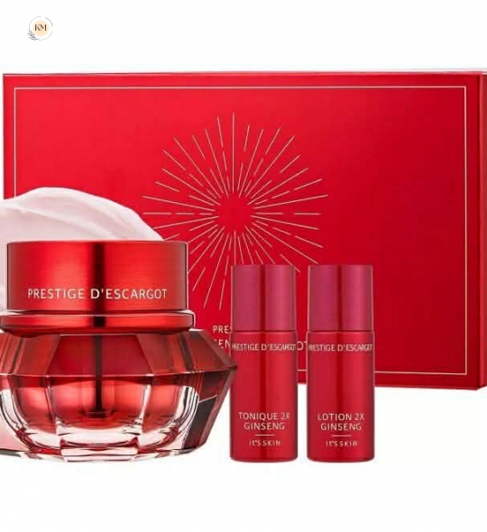 IT’S SKIN Prestige D’Escargot Red Cream – Kem Ốc Sên Nhân Sâm Cao Cấp