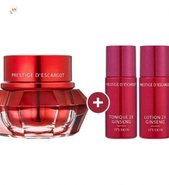 IT’S SKIN Prestige D’Escargot Red Cream – Kem Ốc Sên Nhân Sâm Cao Cấp