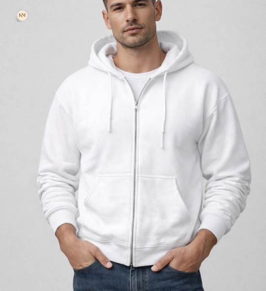 Áo Khoác Nam In Hình Theo Yêu Cầu – Hoodie Dây Kéo, Vải Ấm Nhẹ, Dễ Mặc