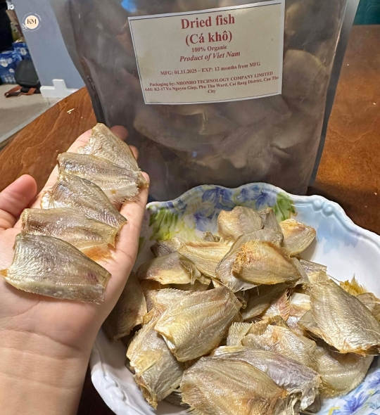 Khô cá sặc đồng