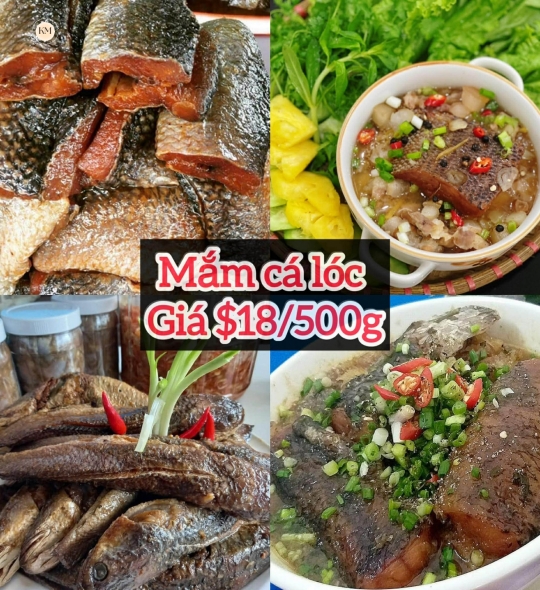 Mắm Cá Lóc 500gr – Mắm Cá Lóc Nguyên Con Đậm Đà, Chuẩn Vị Miền Tây