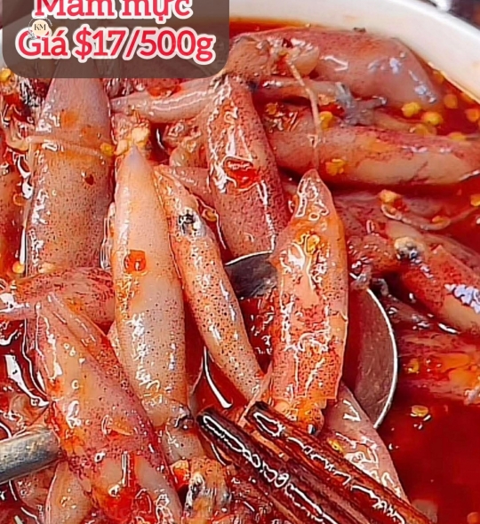 Mắm Mực Đặc Sản 500gr – Mắm Mực Đậm Đà, Thơm Ngon Chuẩn Vị