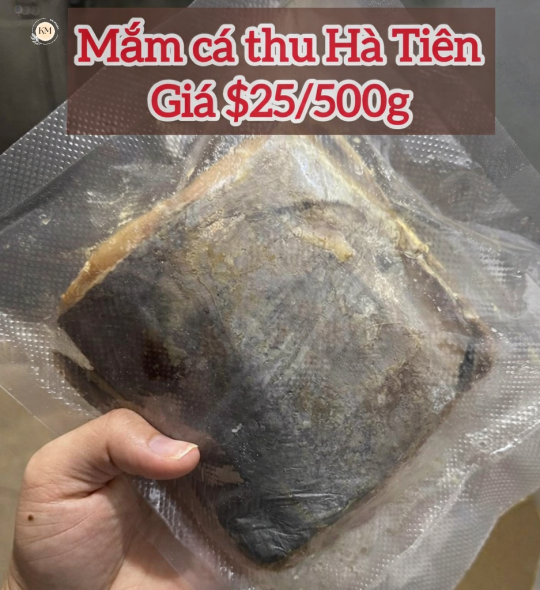 Mắm Cá Thu Hà Tiên 500gr – Mắm Cá Thu Đặc Sản Đậm Đà